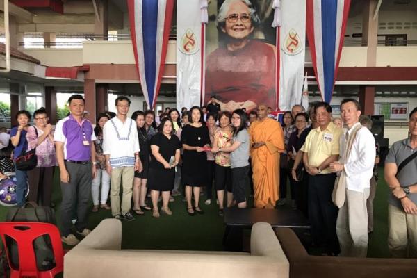 คณะจากประเทศสิงคโปร์เยี่ยมชมโรงเรียนศรีสังวาลย์เชียงใหม่