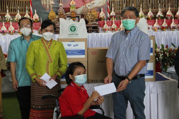 นายแพทย์สราวุฒิ บุญสุข รองอธิบดีกรมอนามัย เข้าตรวจเยี่ยม เสริมพลัง การดำเนินงานตาม Sandbox Safety Zone in School